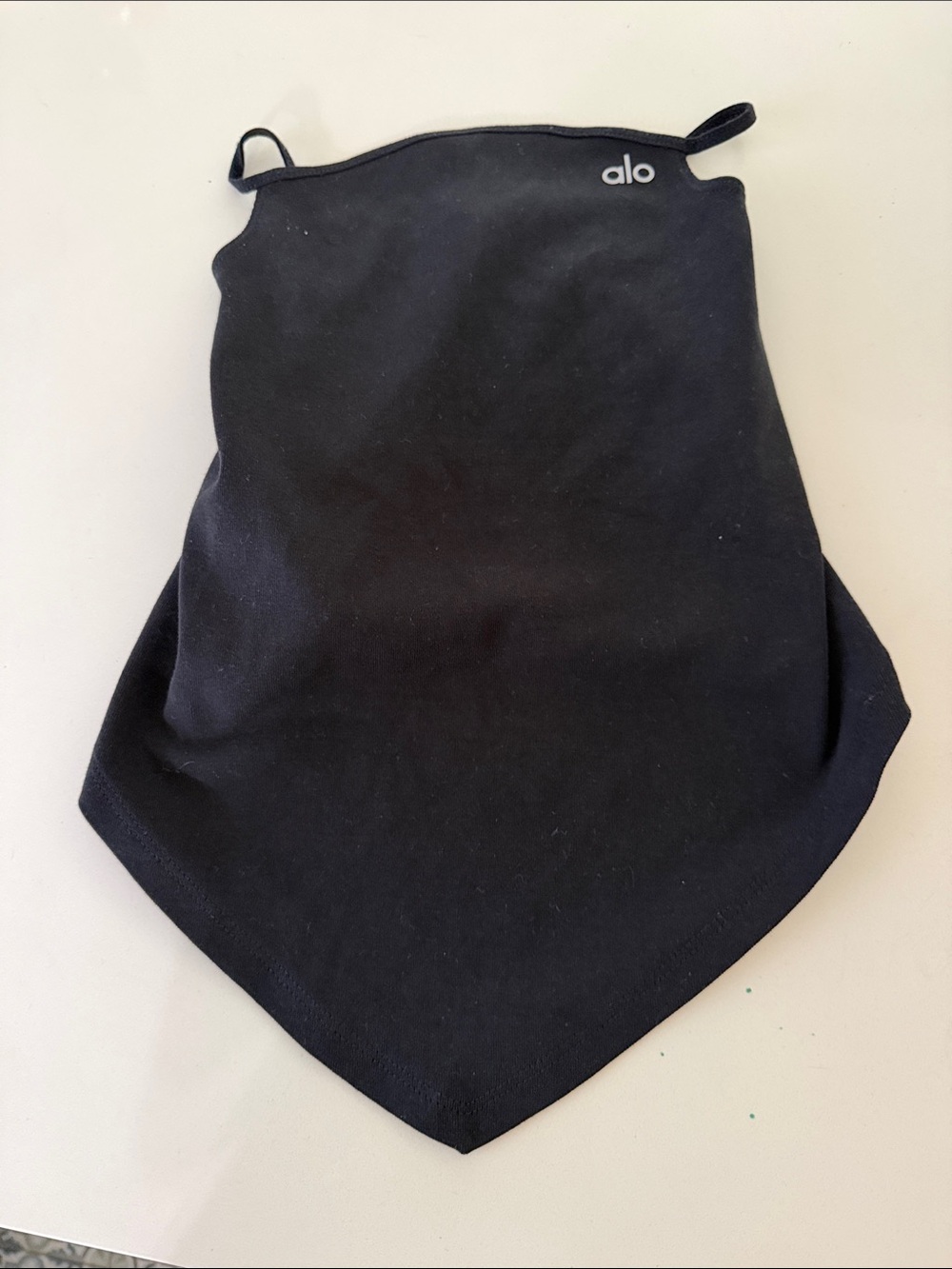 A.P.C. Black Bandana-Style Neck & Face Cover